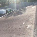 house with asphalt roofing