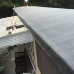 rubber roofing installation