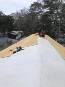 epdm rubber roofing installation