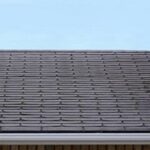 newly installed roof shingles